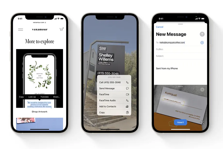 Cách sử dụng tính năng Live Text mới của iOS 15